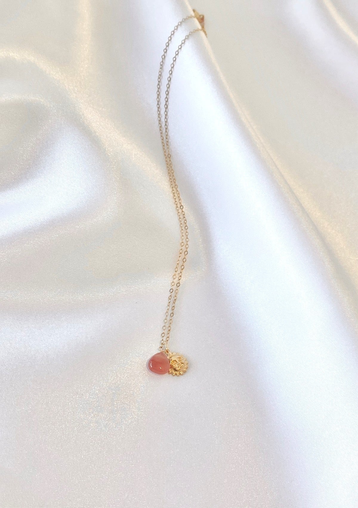 Inca Rose with Sun Necklace ERIJEWELRY
