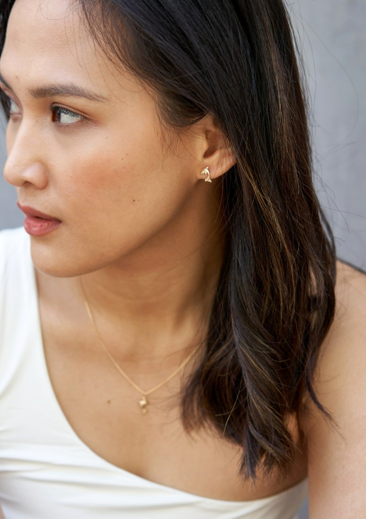 Dolphin Necklace ERIJEWELRY