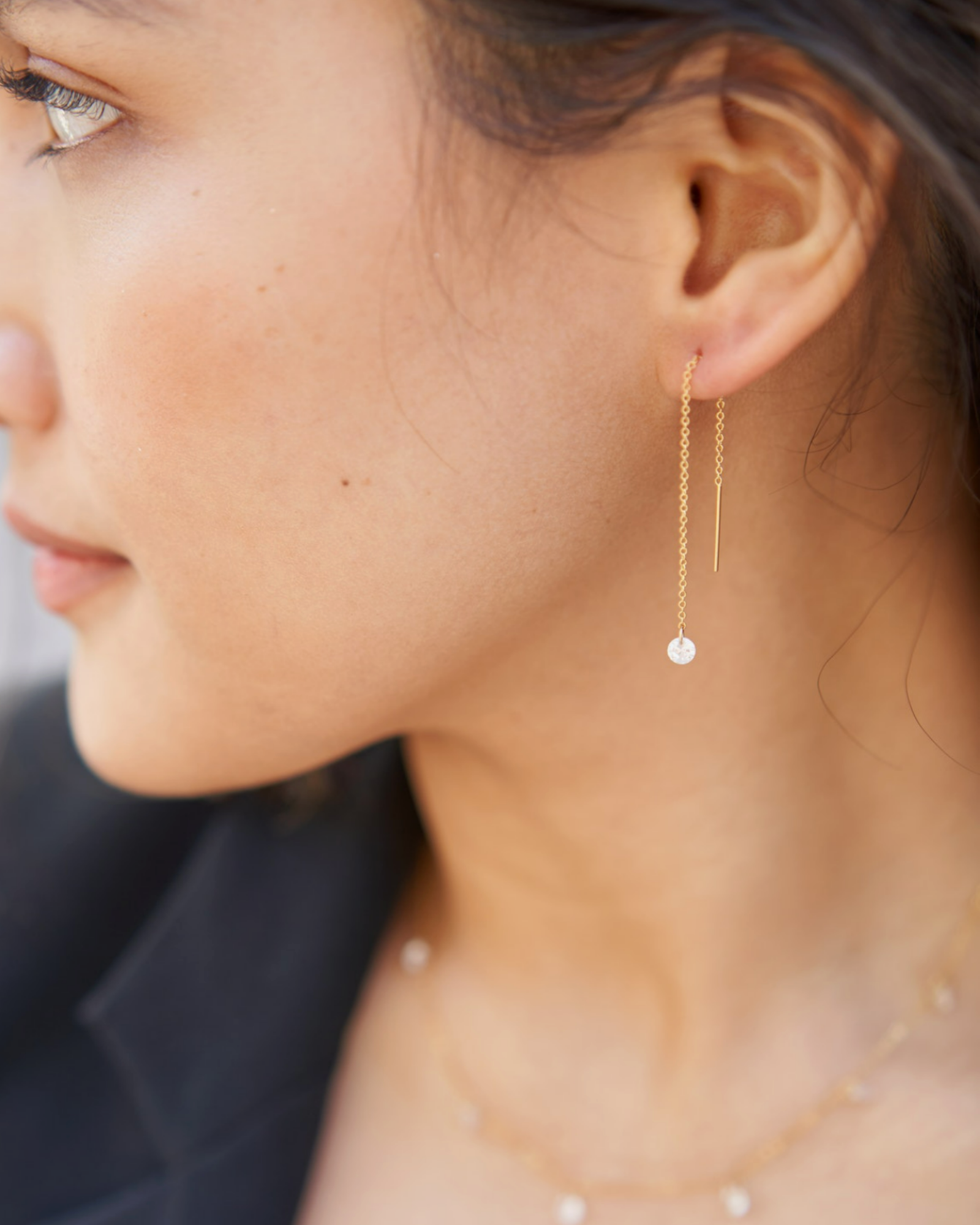 Elegance Threader Earrings ERIJEWELRY