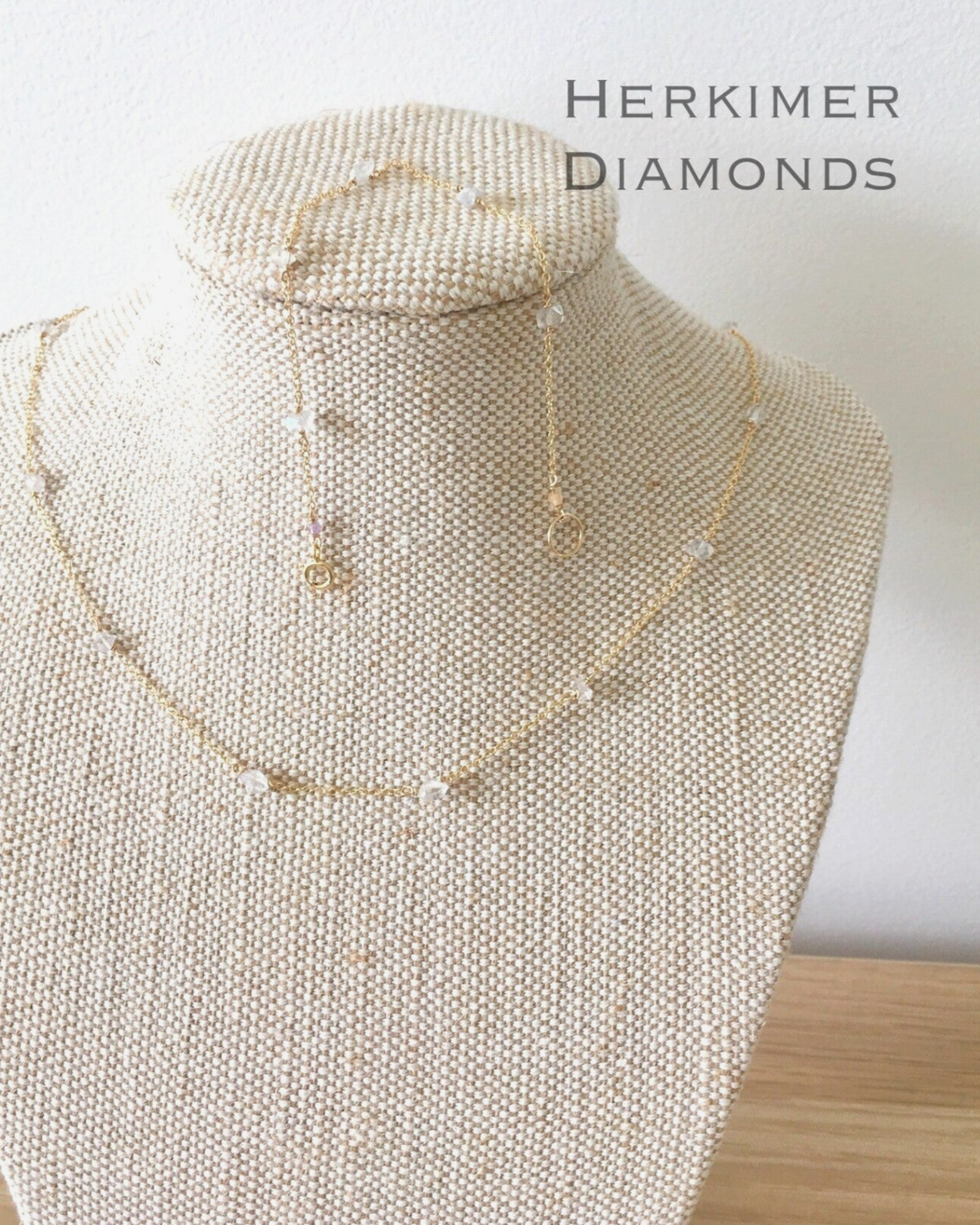 Herkimer Diamonds Necklace ERIJEWELRY