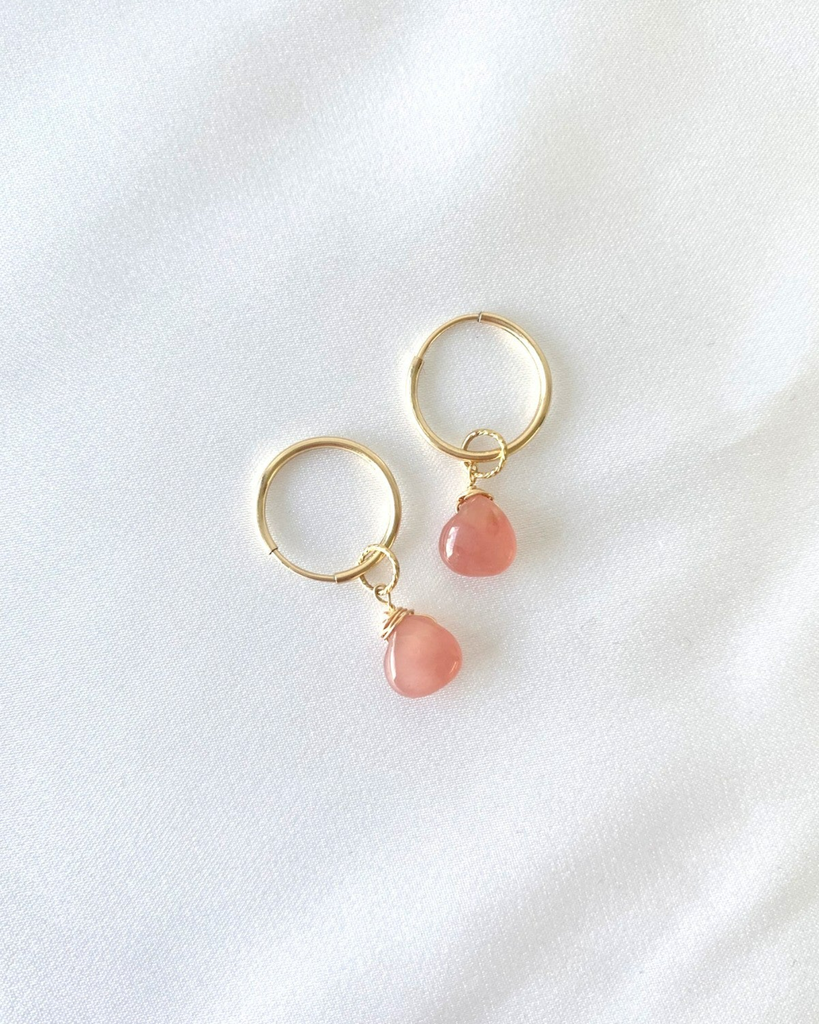 Inca Rose infinity Hoops ERIJEWELRY