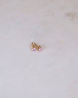 Petite Pink Stud Earrings