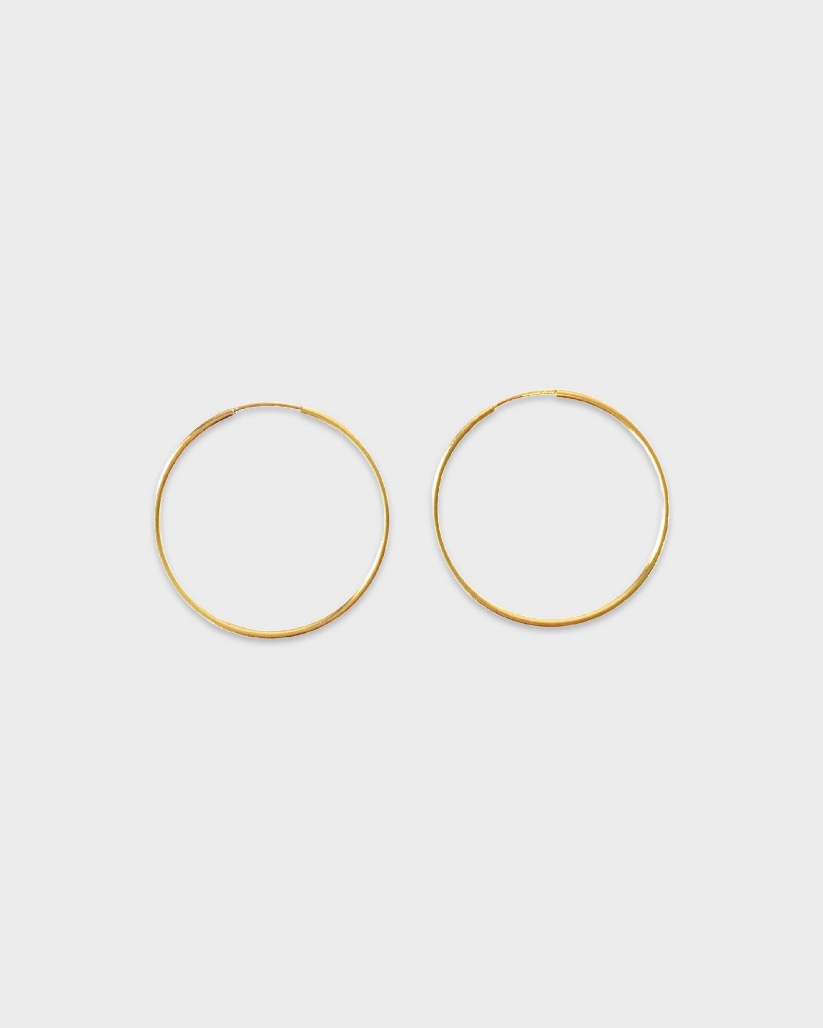 Medium Infinity Hoops (30mm) ERIJEWELRY