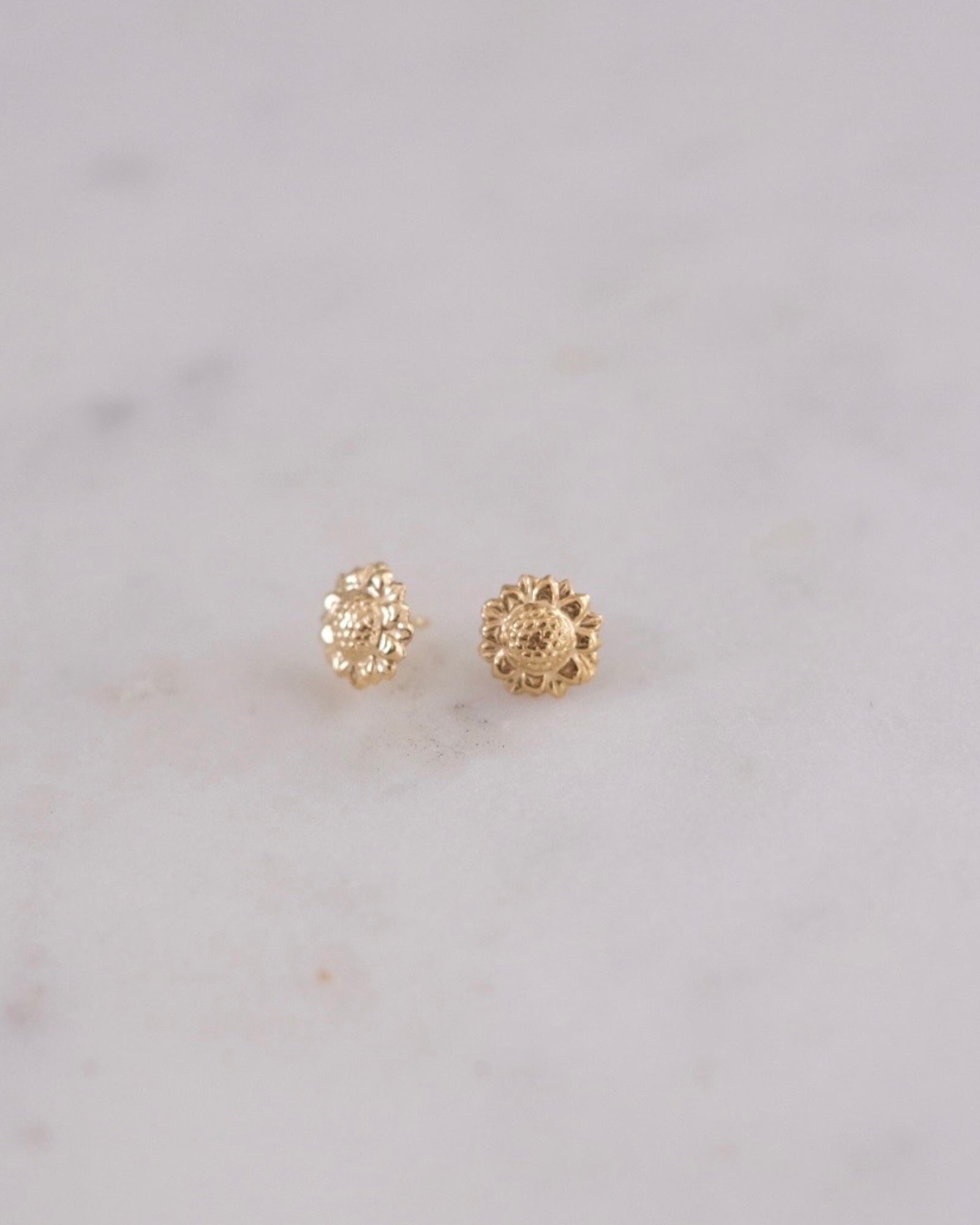 Sunflower Stud Earrings ERIJEWELRY