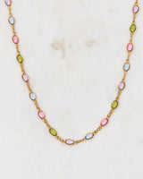 Margaret colourful Gold Necklace