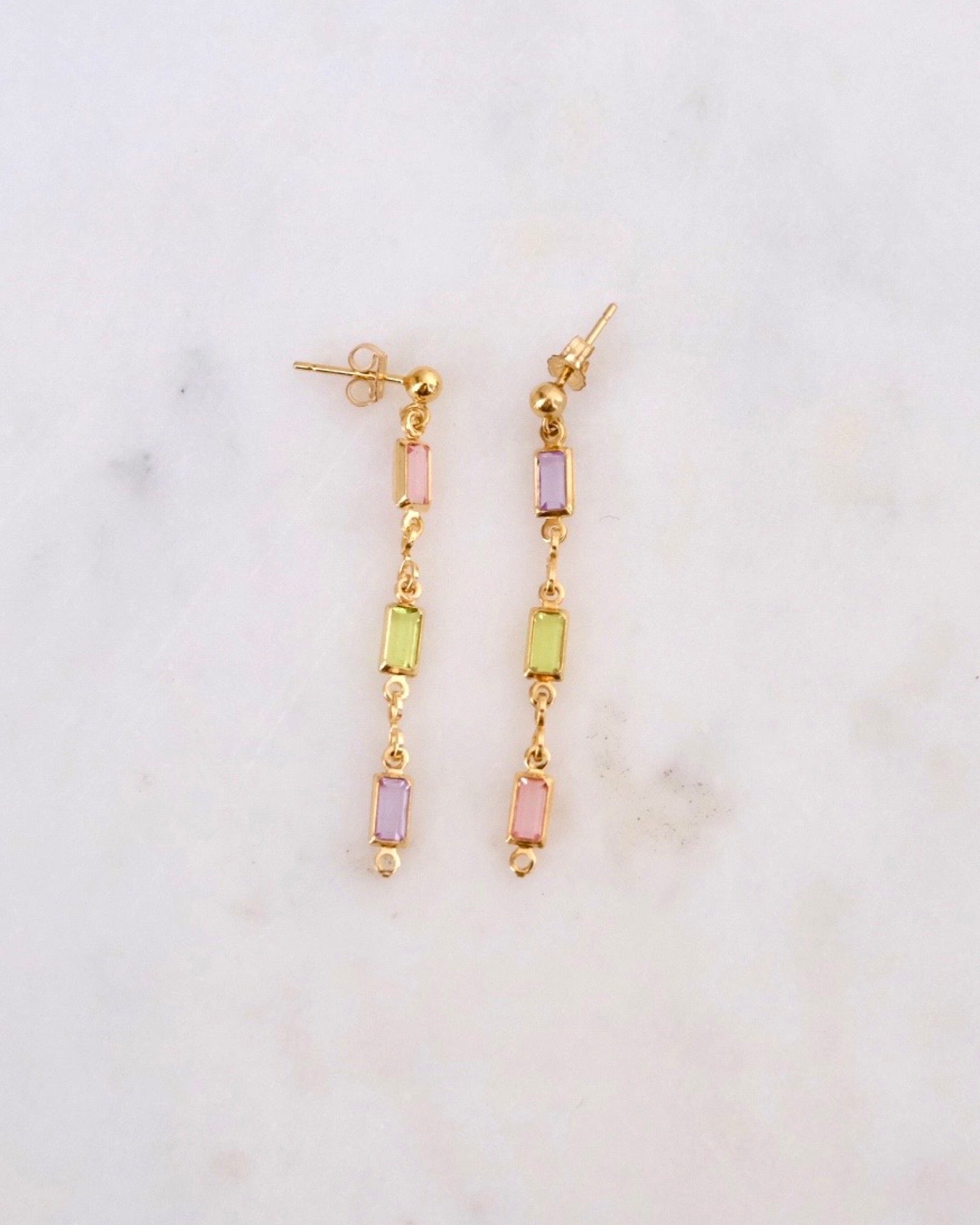 Daria Gold Stud Earrings ERIJEWELRY