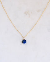 Lapis lazuli simple necklace