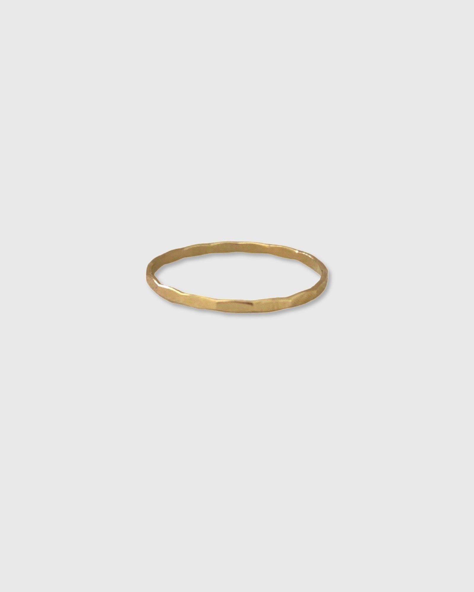Stackable Hammered Ring ERIJEWELRY
