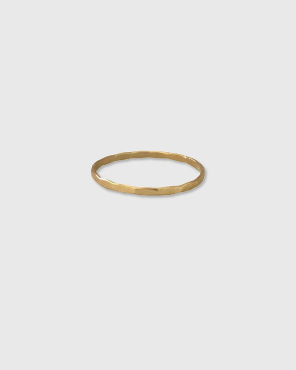 Stackable Hammered Ring