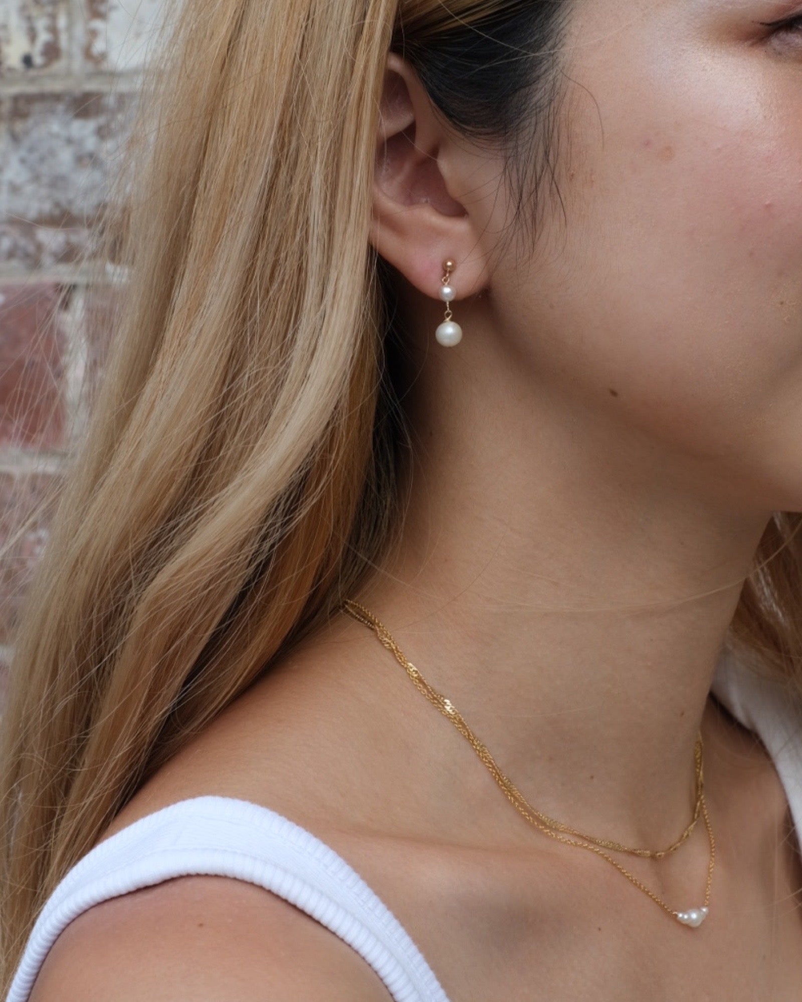 Pearl Odango Earrings ERIJEWELRY