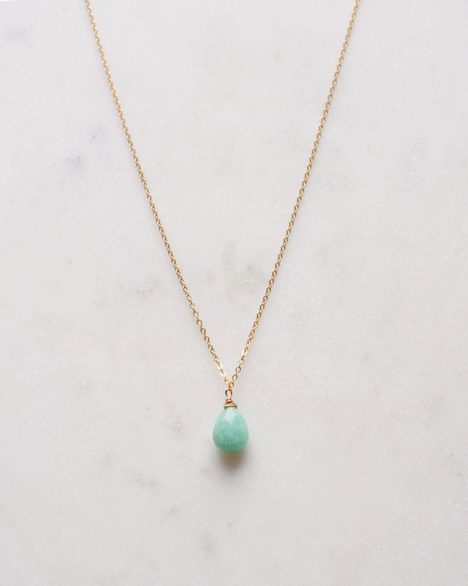 Amazonite necklace ERIJEWELRY