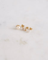 Petite Pearl Stud Earrings