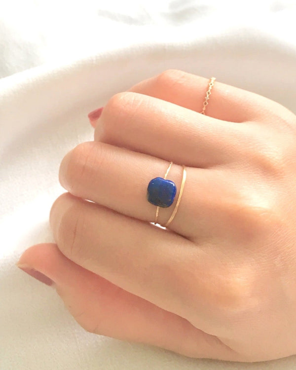 Lapis Lazuli Daily Serenity Ring