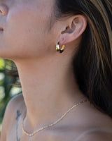 Agnes hoop earrings