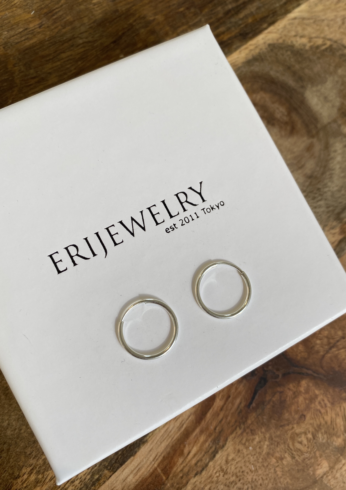 Small Infinity Hoops (14mm) ERIJEWELRY