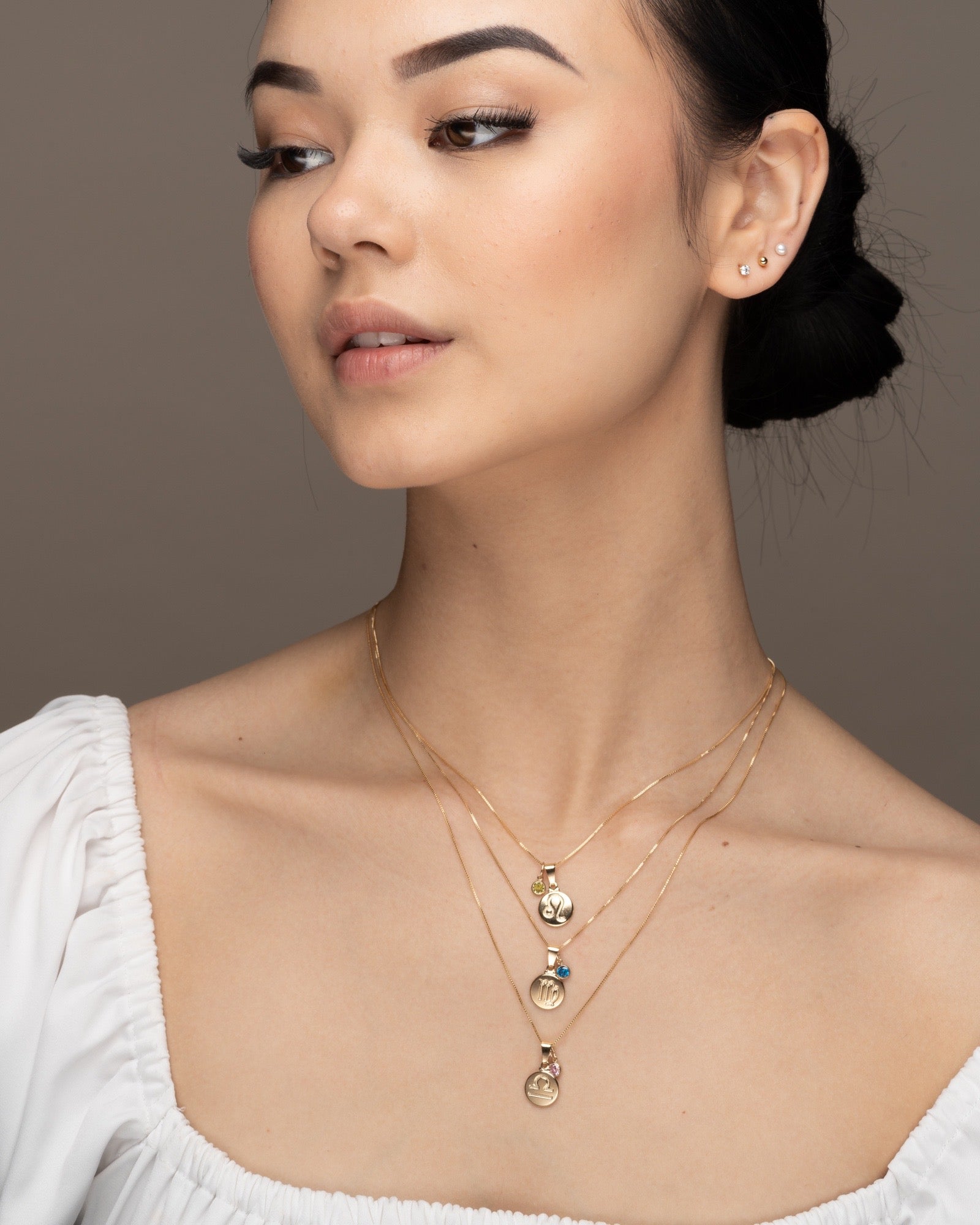 Virgo Zodiac Necklace ERIJEWELRY