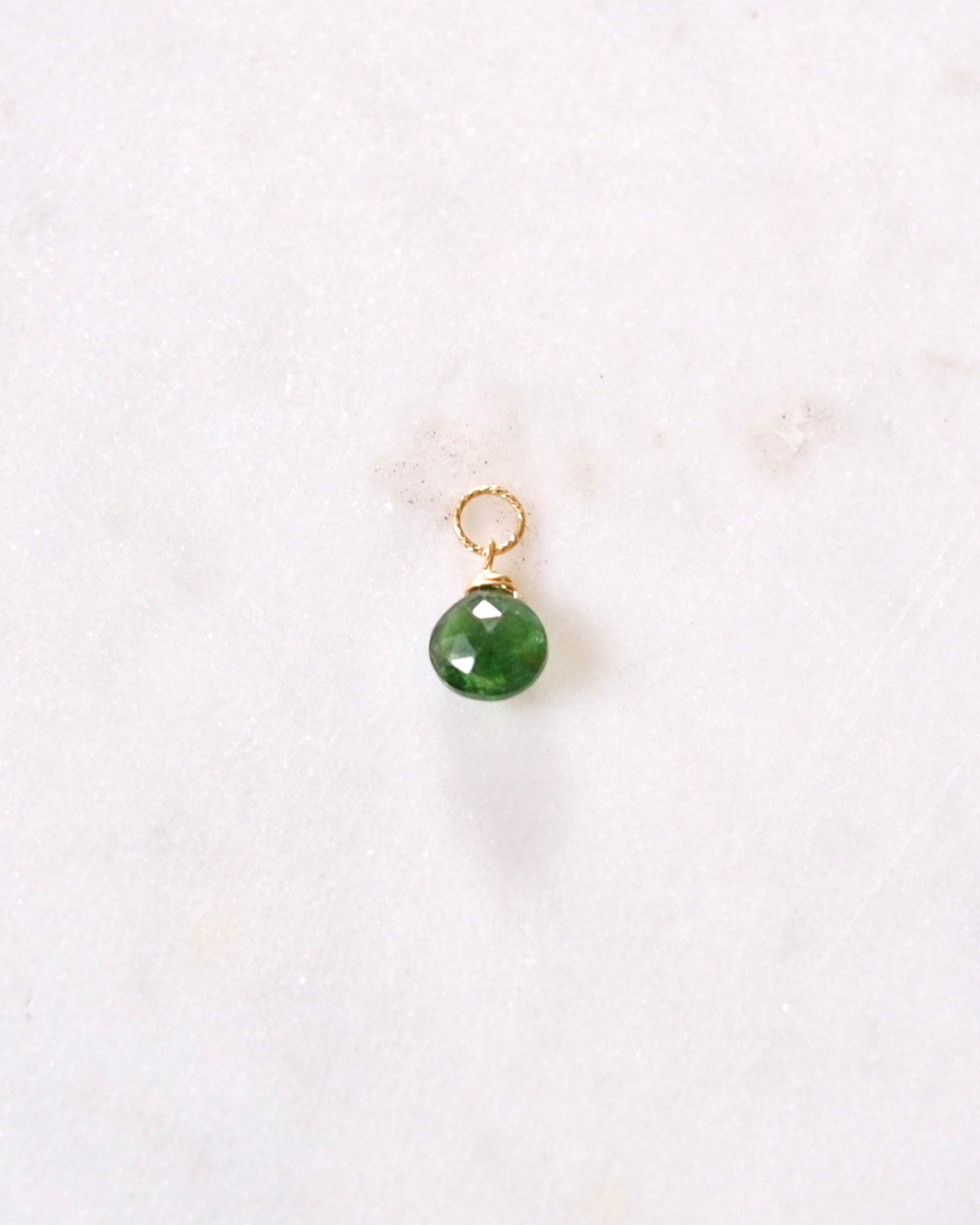 Green Apatite Pendant charm ERIJEWELRY