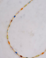 Dione Colourful Gold Necklace