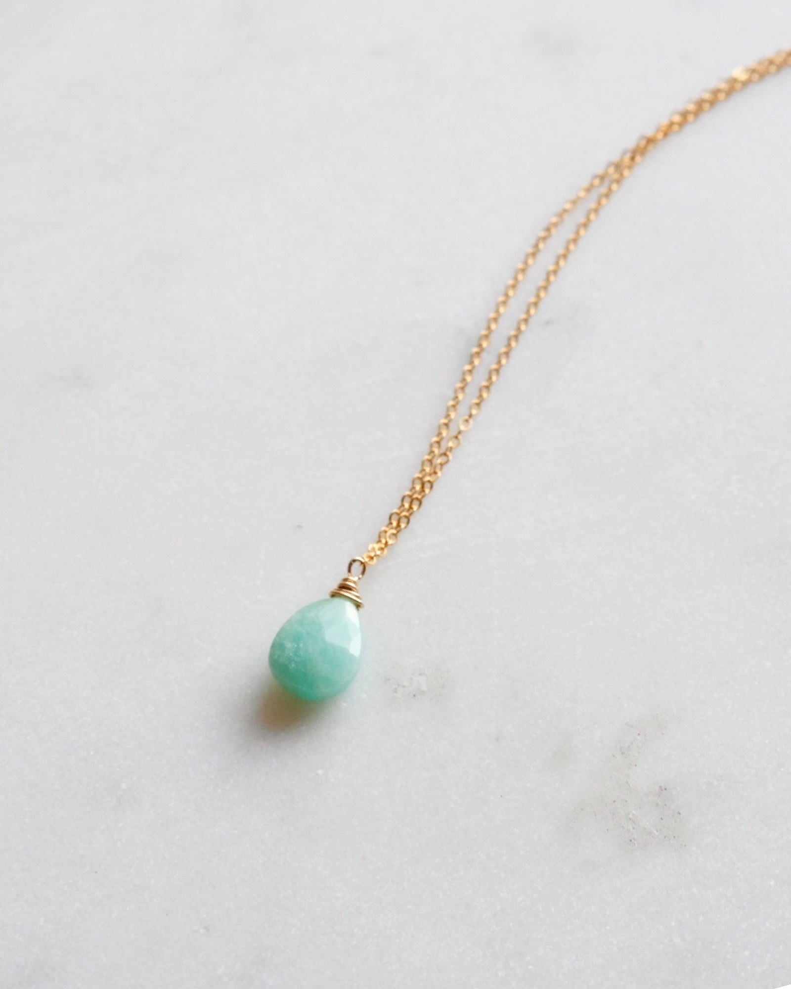 Amazonite necklace ERIJEWELRY