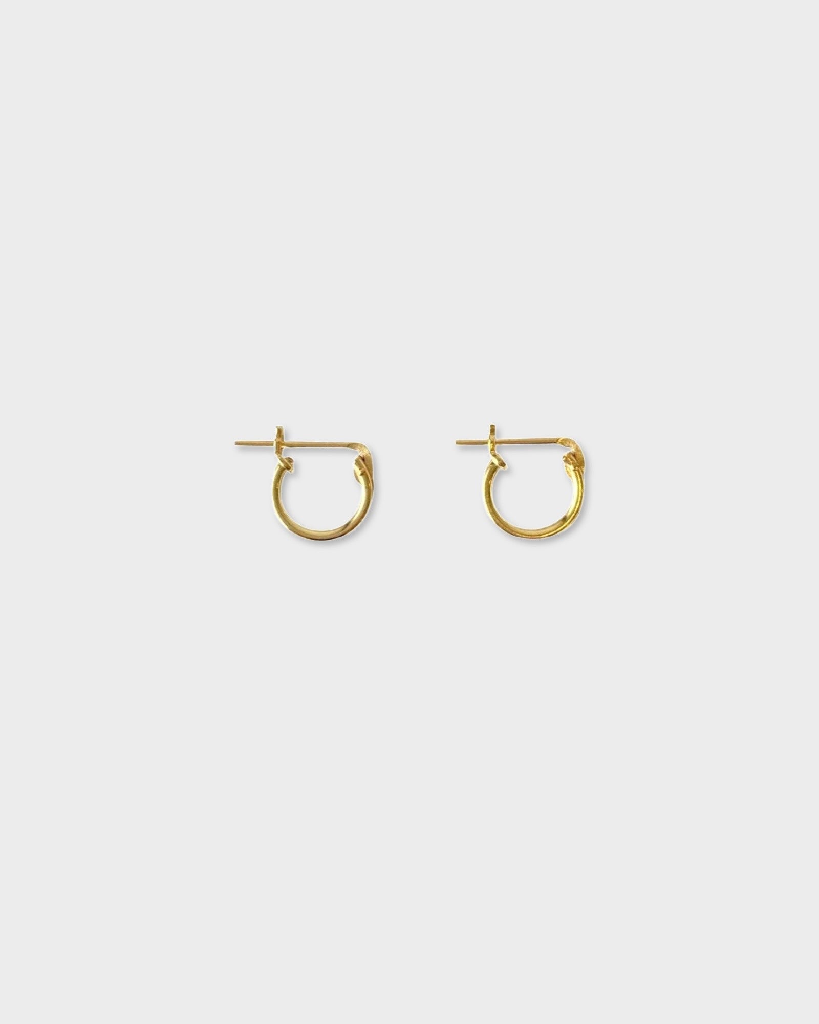 Small Hinged Hoops (10mm) ERIJEWELRY