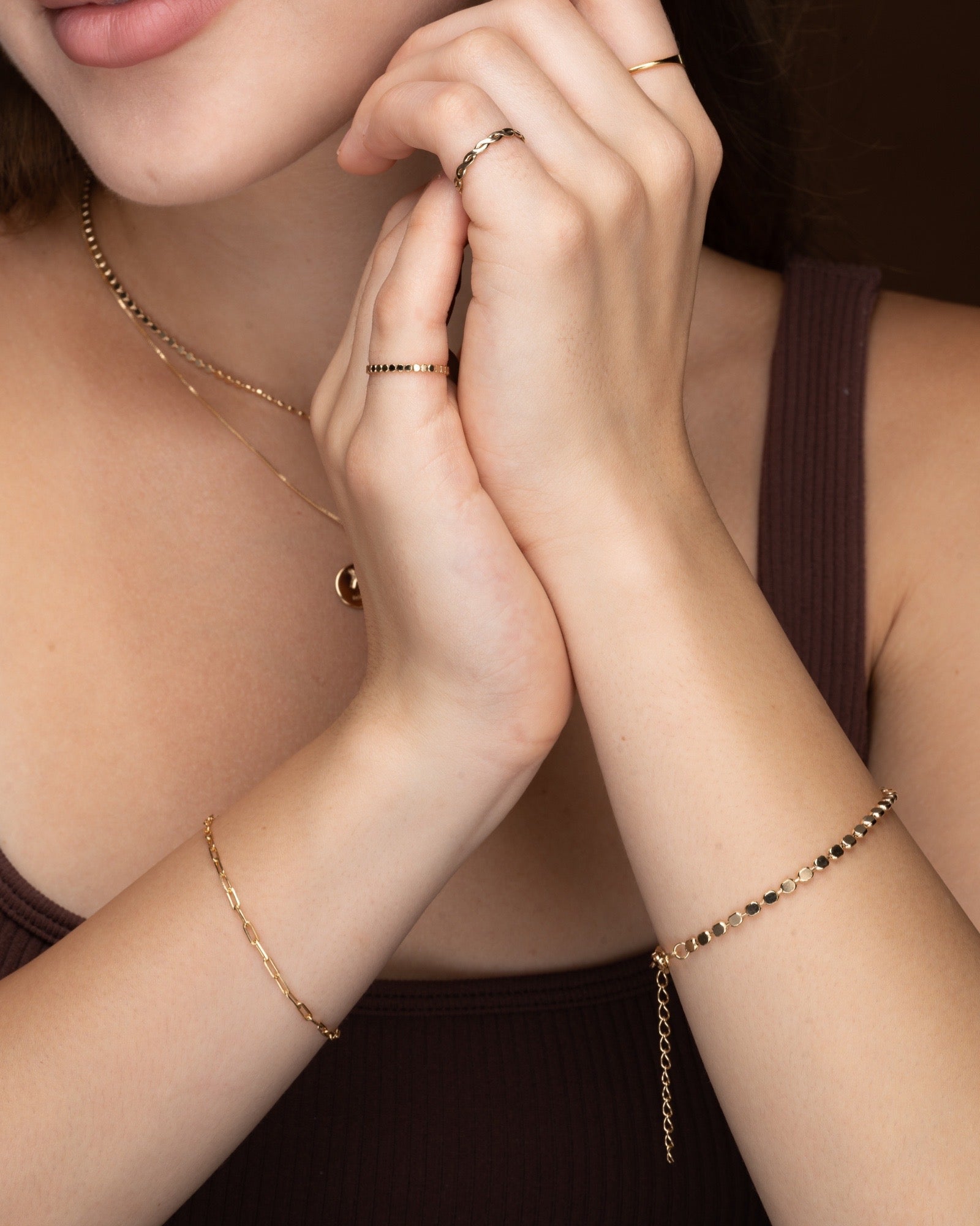 Dot bracelet 【Gaia】 ERIJEWELRY