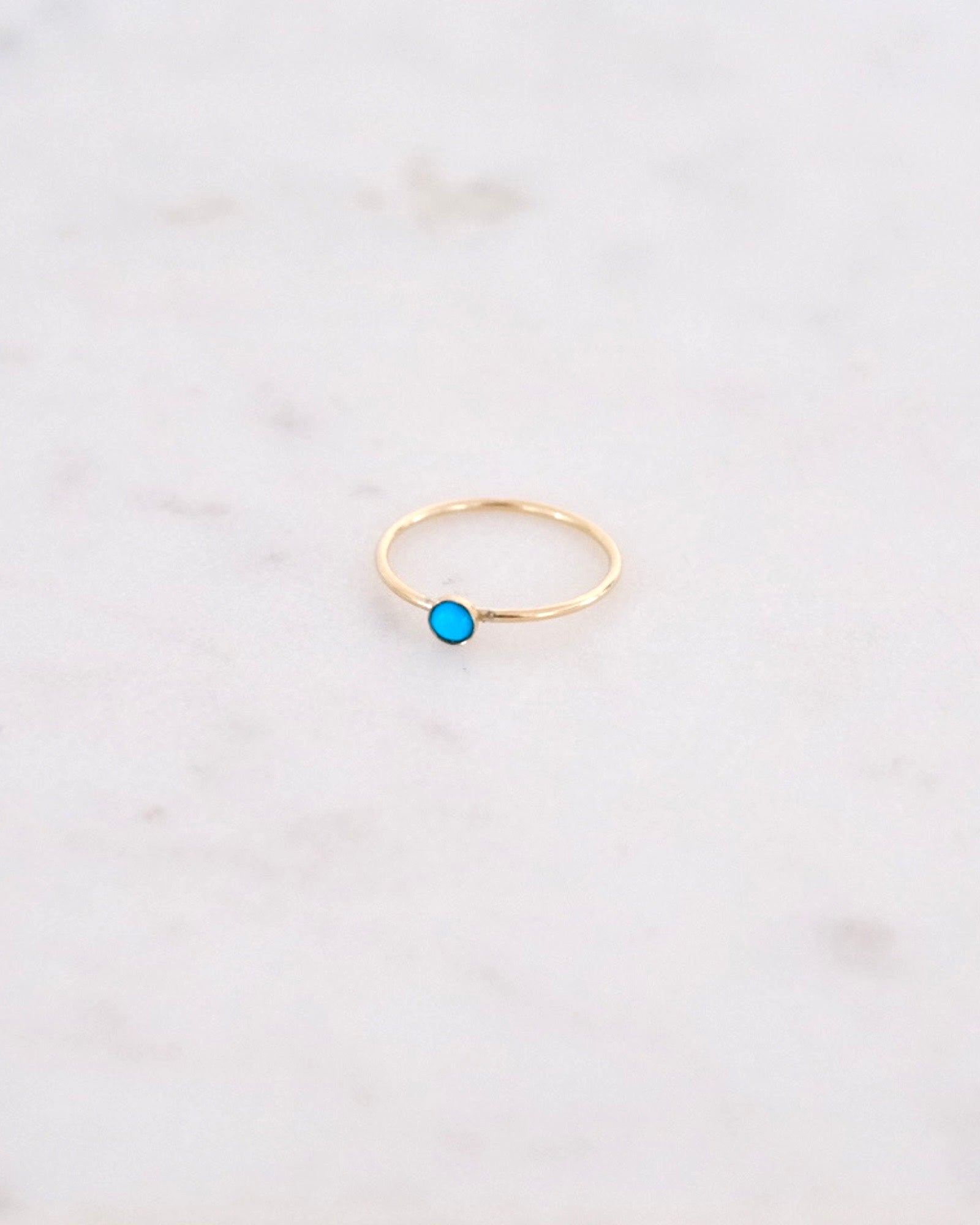 Petite Turquoise ring ERIJEWELRY