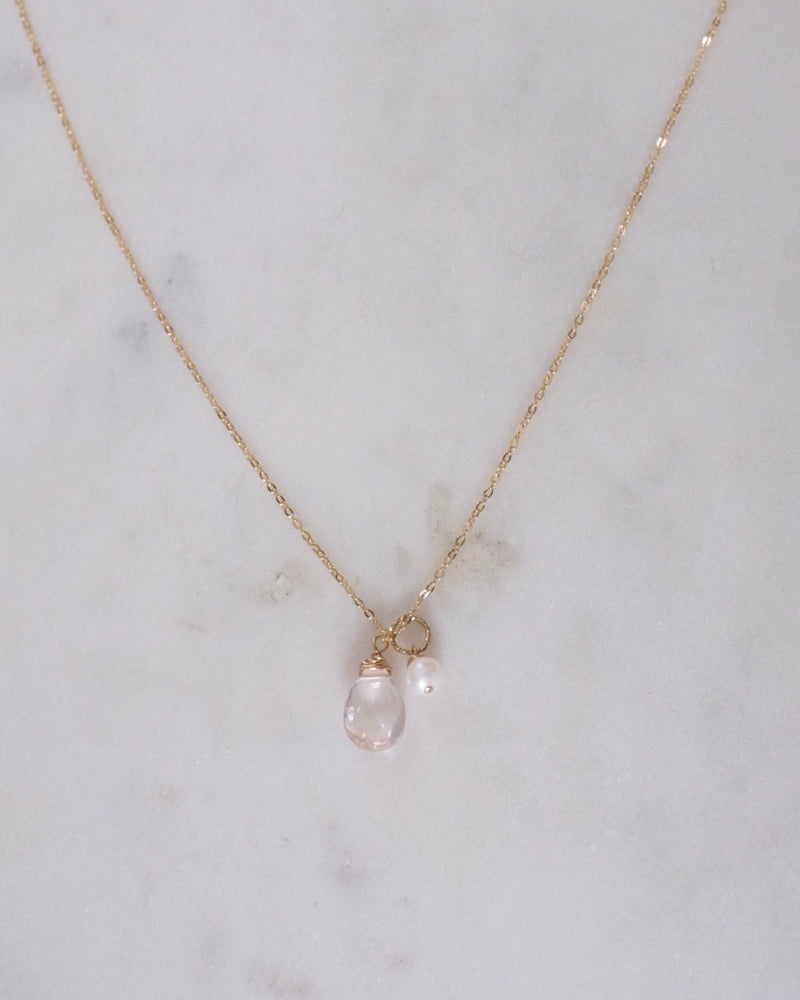 Rose pearl Necklace