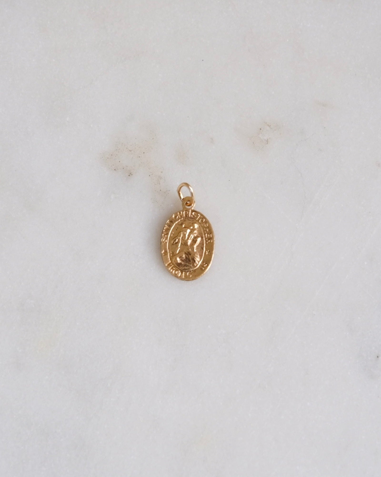 St Christopher Small Pendant ERIJEWELRY