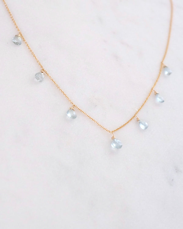 Aquamarine Princess Necklace
