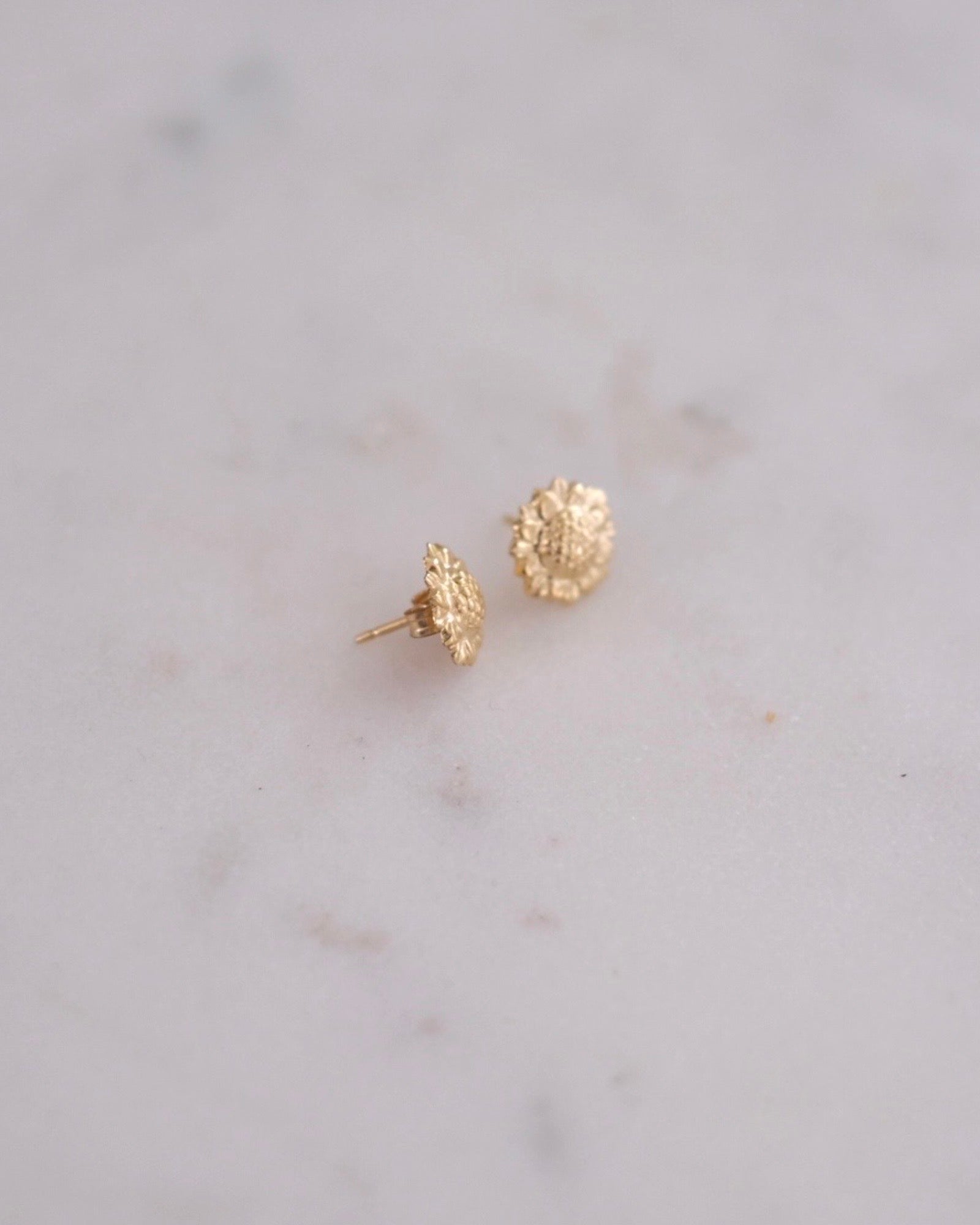 Sunflower Stud Earrings ERIJEWELRY